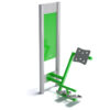 Buiten fitness toestel: Back trainer 8 Versterk je rug en verbeter je houding met de Back Trainer!